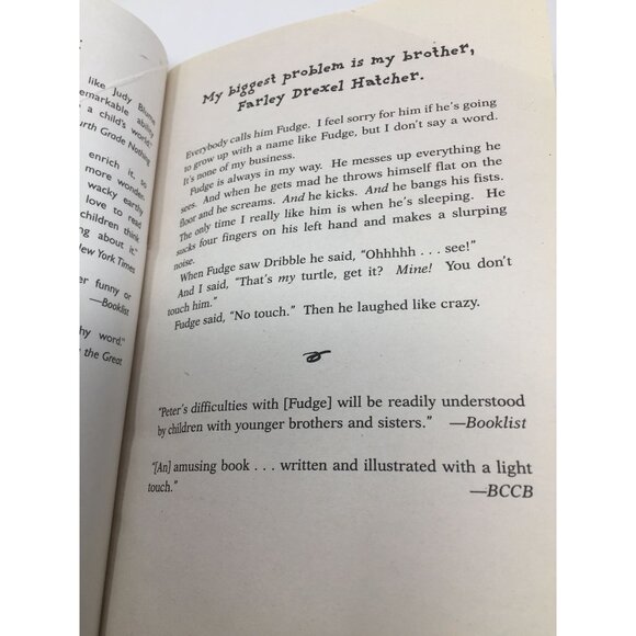 Tales of a Fourth Grade Nothing Paperback by Judy Blume - Picture 5 of 11